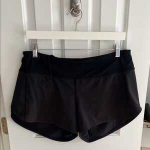 Lululemon Speed Up Women's Black Shorts